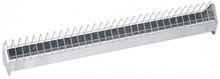 Comedero Metalico Rejilla Estrecha 100 cm