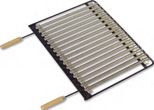 Parrilla Barbacoa Inox 76x41 Cm