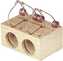 Ratonera Madera 2 Agujeros