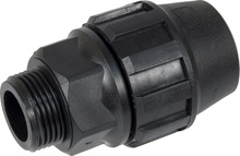 Acople Manguera Riego Enlace Rosca Macho 3/4