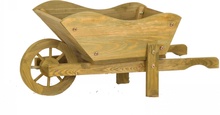 Carretilla Plantador de Madera Peque�a