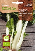 Semilla Ecologica Acelga Verde Penca Ancha blanca 2