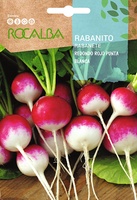 Semilla Rabanito Redondo Rojo Punta blanca