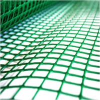 Tela Plastico Hexagon Verde 1mt 5mt