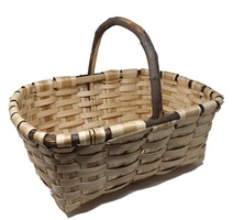 Cesta Madera Rectangular Artesanal Nº4 Cesta Madera Rectangular Artesanal Nº4