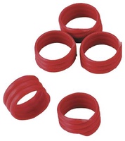 Marca Espiral Gallinas Roja 16mm  20uds