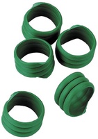 Marca Espiral Gallinas Verde 16mm 20ud Marca Espiral Gallinas Verde 16mm 20ud