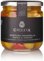 Aceituna Manzanilla Partida Al Piment�n 350ml