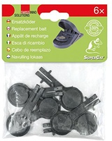 Supercat Cebo Recambio Trampa Ratones 6 ud