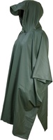 Poncho de Agua Pvc Verde Extrafuerte