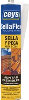 Masilla Poliuretano Sellaflex Negro Cartucho 310 ml