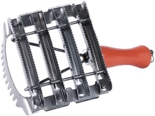 Almohaza Metalica 8 hileras con Peine para crin