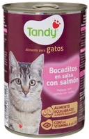 Tandy Gato Bocadito Salmon 415 gr.