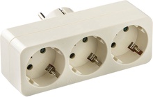 Adaptador Triple Tt Frontal 10a-250v Duo Adaptador Triple Tt Frontal 10a-250v Duo