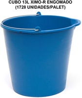 Cubo 13l Ximo-r Engomado Azul Reciclado Cubo 13l Ximo-r Engomado Azul Reciclado