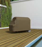 Funda Barbacoa Grande Nortene 70x130x70 Funda Barbacoa Grande Nortene 70x130x70