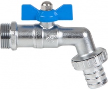 Grifo de Esfera para Manguera Palomilla 1/2'' x 3/4''