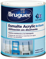 Esmalte Acrilico Satinado Blanco Permanente Bruguer 2,5l