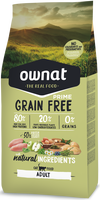 Pienso Gatos Ownat Prime Grain Free Adult Pollo 3 kg