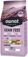 Pienso Gatos Ownat Prime Grain Free Sterilized 3 kg
