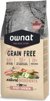 Pienso Gatos Ownat Just Grain Free Adult Pollo 3 kg