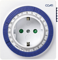Programador Analogico Diario Compacto 16a 230v/50hz Blanco Coati Programador Analogico Diario Compacto 16a 230v/50hz Blanco Coati