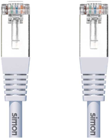 Cable Ethernet Rj45 Cat6 3 metros Blanco Simon Cable Ethernet Rj45 Cat6 3 metros Blanco Simon