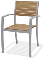 Silla Aluminio/Madera