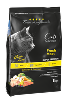 Pienso Gatos Tiempo de Profesionales Grain Free Pollo y Salmon 8 kg