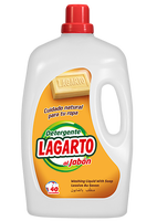 Detergente Lagarto Al Jabon 40 Lavados