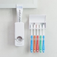 Dispensador Pasta Dent.+soporte Cepillos