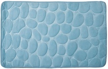 Alfombra Baño Piedras 50x80 cm Celeste Alfombra Baño Piedras 50x80 cm Celeste