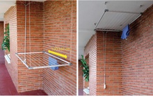 Tendedero Tezno-techo Alum. Anodizado