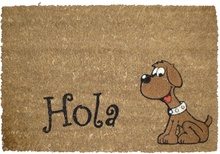 Felpudo Coco Design 40x60 cm. Perro Hola Felpudo Coco Design 40x60 cm. Perro Hola