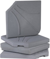 Pie Cemento Parasol Lateral 16 kg. Pie Cemento Parasol Lateral 16 kg.