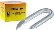 Grampillon Galvanizado 17x25 Orework Paquete 3 kg Grampillon Galvanizado 17x25 Orework Paquete 3 kg