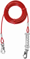 Cable Plastificado con Muelle, 8 M, Rojo Cable Plastificado con Muelle, 8 M, Rojo