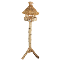 Comedero para Pajaros Mesa Redonda en Poste