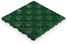 Baldosas Plastico Bahamas Verde Pack 12 Unidades 30x30 cm