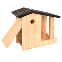 Casita y Mesa para Pajaros 2 en 1