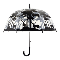 Paraguas Bosque Transparente