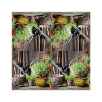 Servilletas de Papel Plantas 33x33cm Servilletas de Papel Plantas 33x33cm