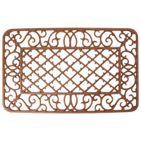 Felpudo Rectangular de Hierro Fundido 67x42cm