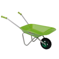 Carretilla Metalica Jardin Juguete Verde