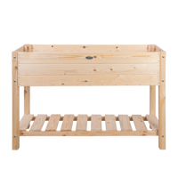 Mesa Cultivo Elevada en Blanco L Mesa Cultivo Elevada en Blanco L