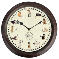 Reloj Sonido Perros