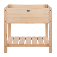 Mesa Cultivo Elevada en Blanco S