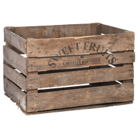 Caja de Madera para Frutas Antigua