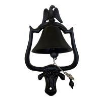 Campana Vaca Hierro 35x14 cm