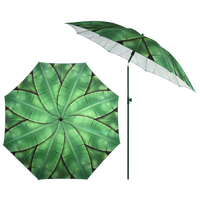 Sombrilla Parasol Hojas de Platano